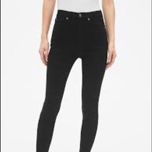 Gap stretch true skinny super high rise